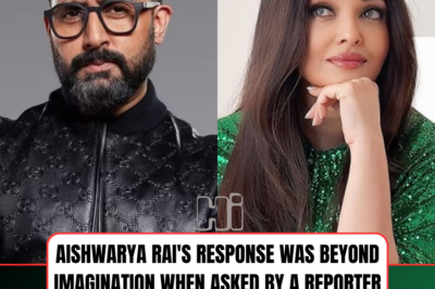 Aishwarya Rai’s response was beyond imagination when asked by a reporter about divorcing Abhishek Bachchan.TQ