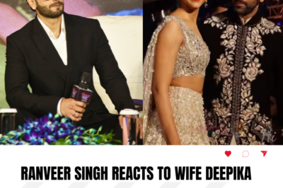 Ranveer Singh Reacts to Wife Deepika Padukone’s Photos with Ex Ranbir Kapoor.TQ