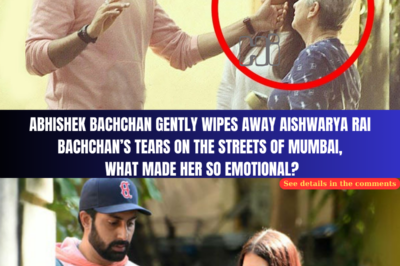 Abhishek Bachchan Gently Wipes Away Aishwarya Rai Bachchan’s Tears on the Streets of Mumbai: What Made Her So Emotional?