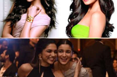 Deepika Padukone lets the award slip away into Alia Bhatt’s hands.