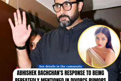 Abhishek Bachchan’s response to being repeatedly mentioned in divorce rumors was to assert that his actions were well-founded…