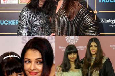 Aaradhya, Aishwarya Rai’s daughter, has always accompanied her mother. She is now a young teenager.