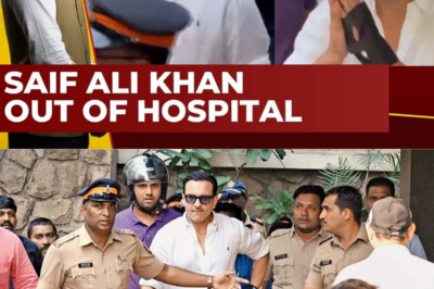 Saif Ali Khan Discharged: Saif Walks Out of Hospital, Police to Record Statement Later